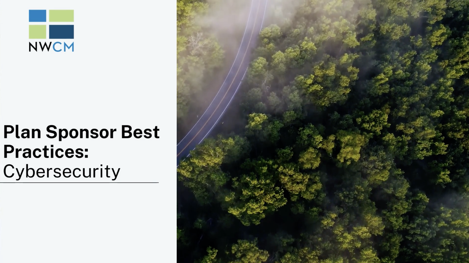 NWCM Plan Sponsor Best Practices: Cybersecurity
