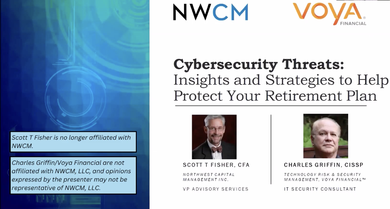 Cybersecurity Threats: Insights and Strategies to Help Protect Your Retirement Plan